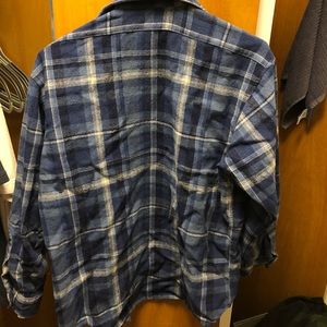 Pendleton Vintage Blue Flannel